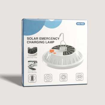 Gambar produk Pocketman Lampu LED Camping Waterproof Solar Emergency Cool White - HS-V62