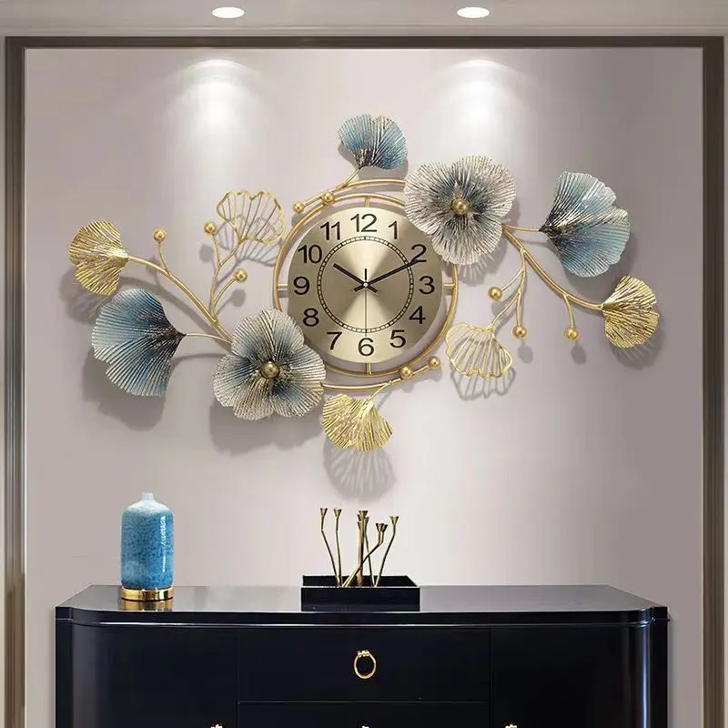 Gambar produk TaffHOME Jam Dinding Quartz Luxury European BAOCE Movement 6168 60cm - 24119C