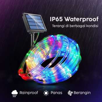 Gambar produk ANBLUB Lampu Hias String Lights Solar Power Waterproof 50 LED 3W 7M - HS-33