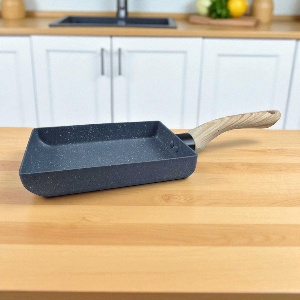 Gambar produk Walfos Wajan Penggorengan Frying Pan Keramik Anti Lengket 18.5cm - W0697