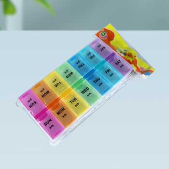 Gambar produk FirstDay Kotak Obat 7 Hari Siang Malam Medicine Tablet Capsule Storage Besar - FD7