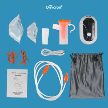 Gambar produk TaffOmicron Alat Terapi Pernapasan Compressor Nebulizer Inhaler - SZ5