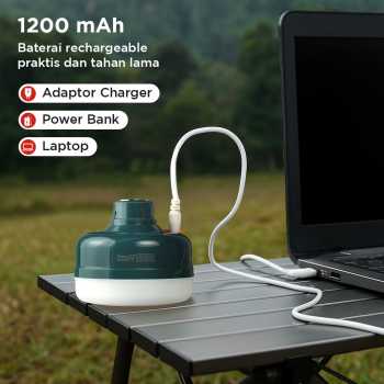 Gambar produk TaffLED Lampu LED Camping Gantung Waterproof Cool White 1200mAh 12W - V51