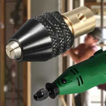Gambar produk Xzante Adapter Mata Bor Drill Chuck Extension Three Jaw Head 0.3-3.5mm - 503803