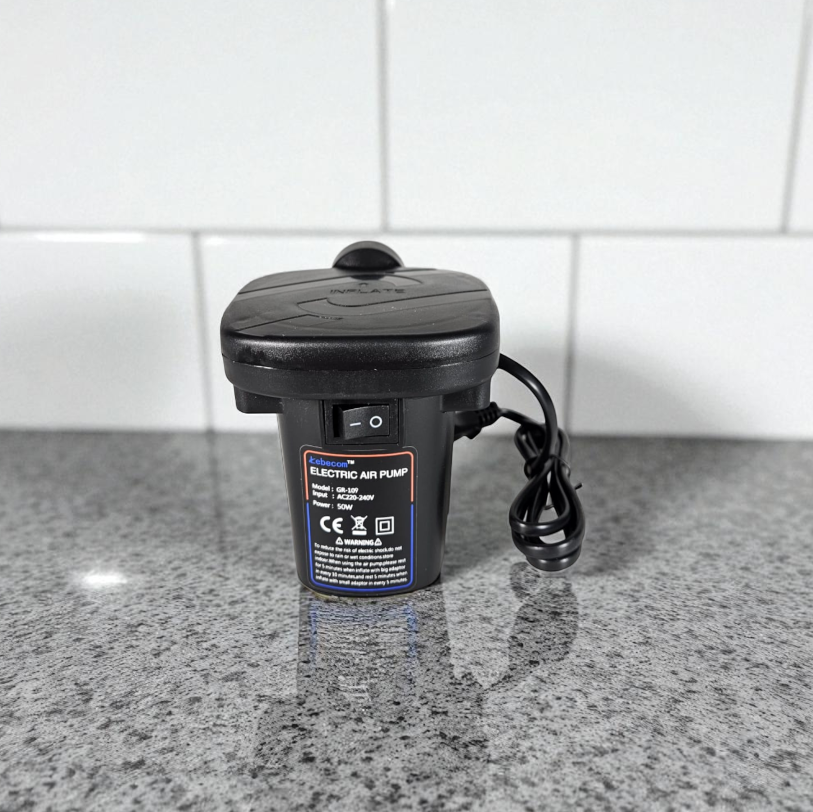 Gambar produk Lebecom Pompa Angin Elektrik Multifungsi Inflator Air Pump with Nozzle - GR-109
