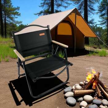 Gambar produk TaffSPORT Kursi Lipat Outdoor Camping Portable Foldable Oxford 600D L - YH6