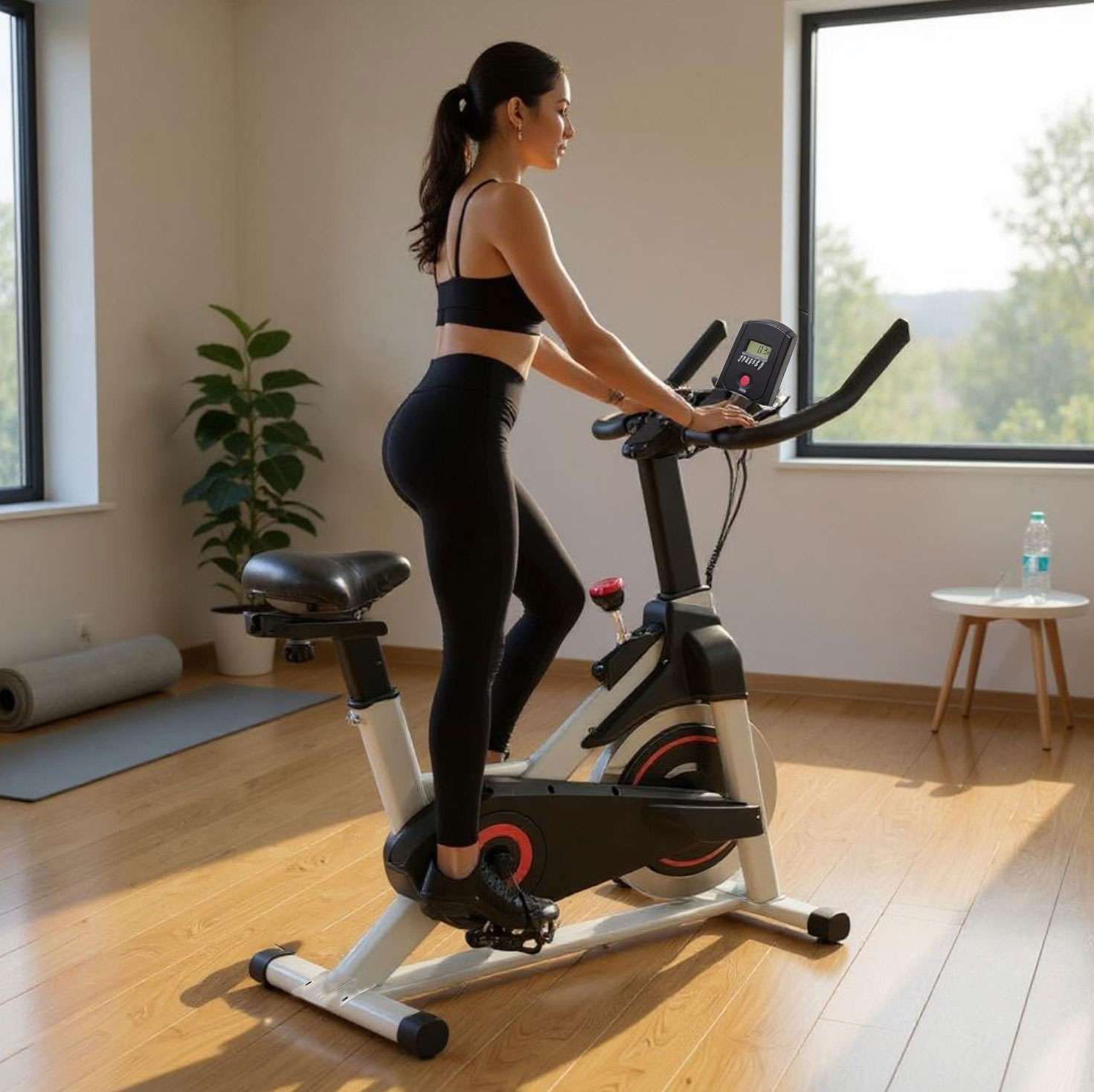 Gambar produk YOSUDA Sepeda Statis Spinning Bicycle Exercise Indoor Gym Bike - YS132