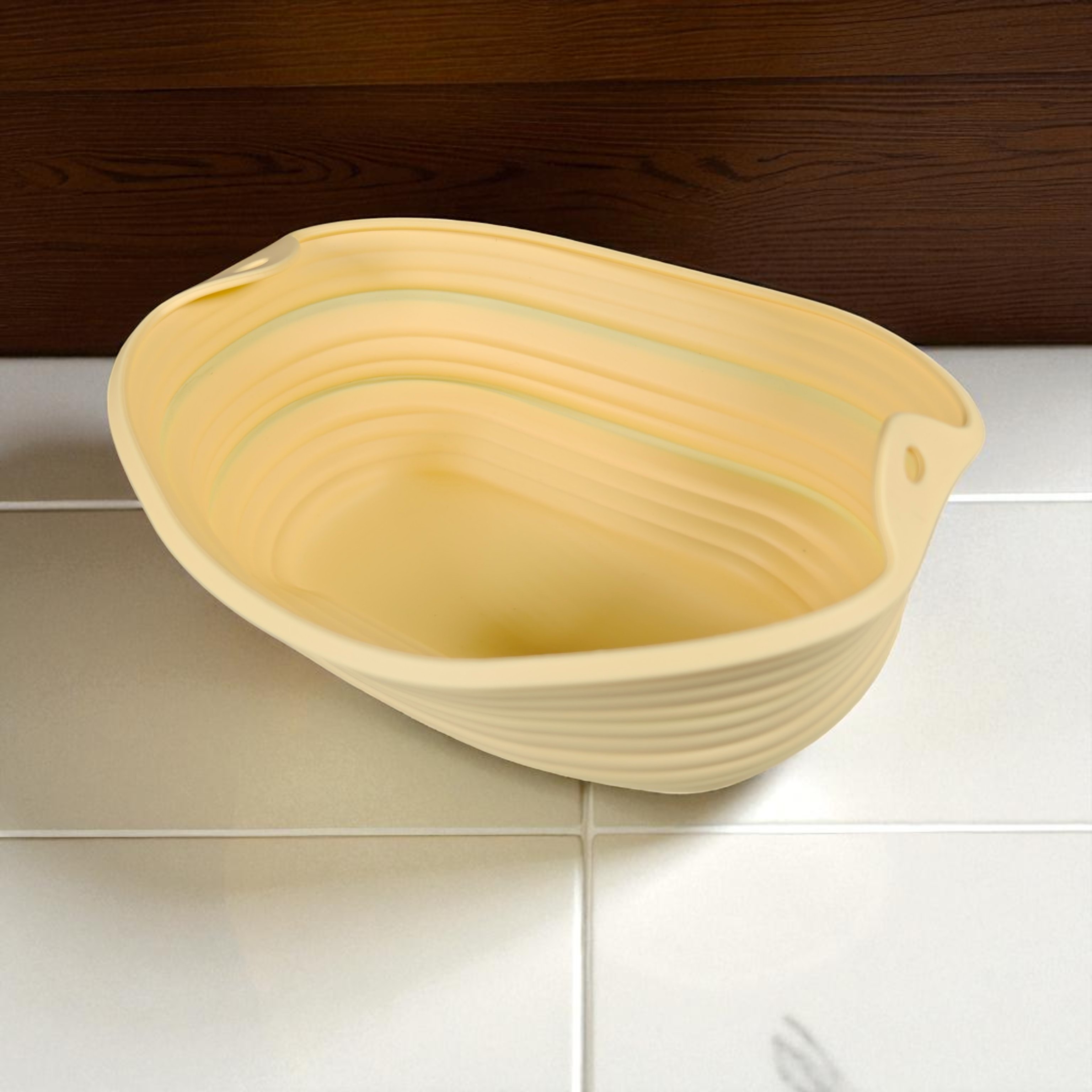 Gambar produk RAINDE Wadah Adonan Roti Oval Banneton Basket Silicone Proofing Dough - RD-24