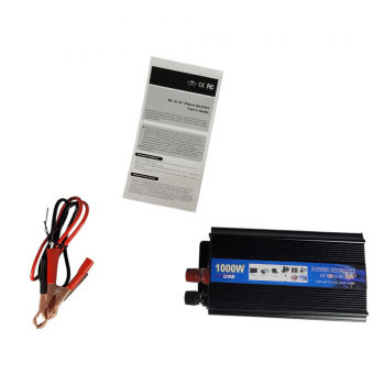 Gambar produk EAFC Power Inverter Mobil Modified Sine Wave DC 12V to AC 220V 1000W - USB1