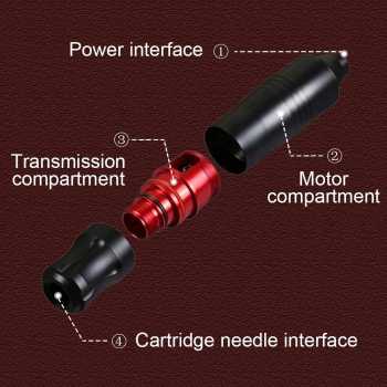 Gambar produk TRUE STAR Mesin Tato Tattoo Embroidery Machine Kit 10000 RPM - TPN-020