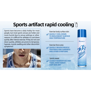 Gambar produk Biutte.co MAGICODE Skin Cooling Spray Ice Cold Semprotan Dingin 250ml - M20CS