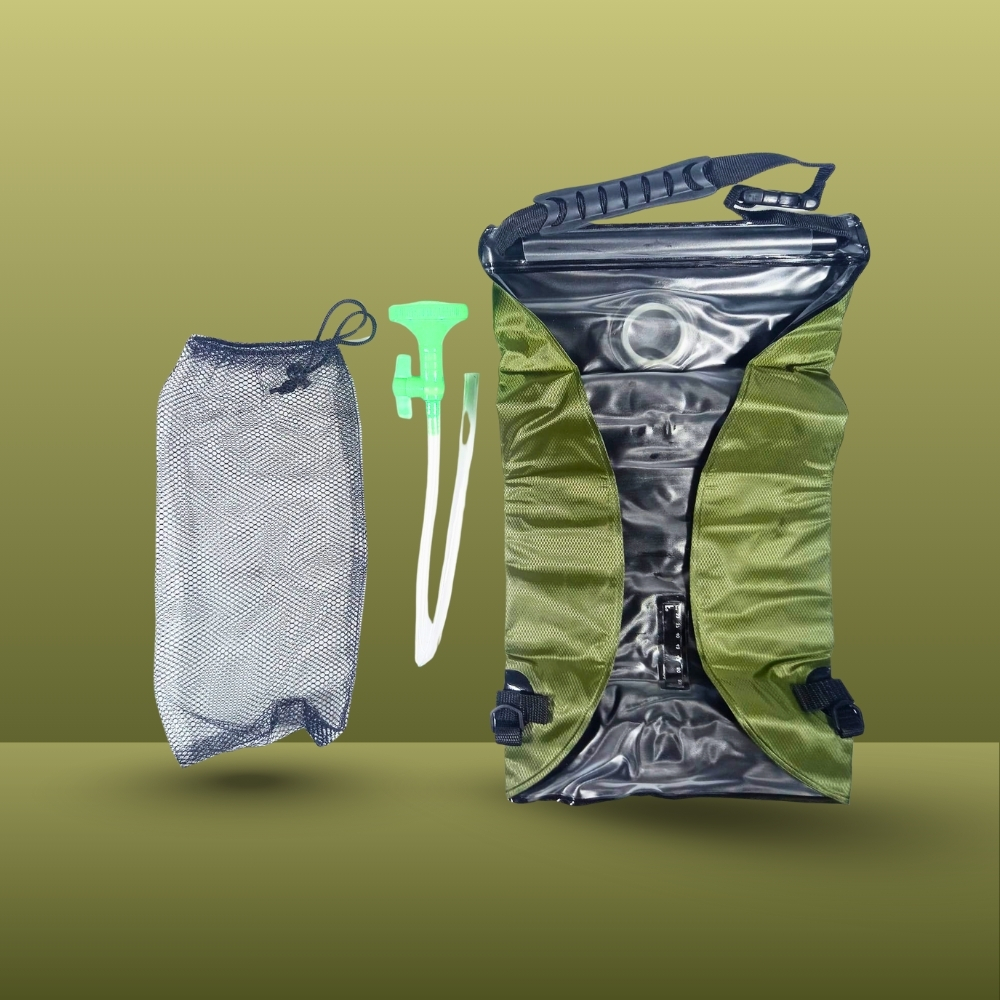 Gambar produk Sgreen Kantong Air Mandi Portable Large Opening Camping Shower Bag 20L - SG-01