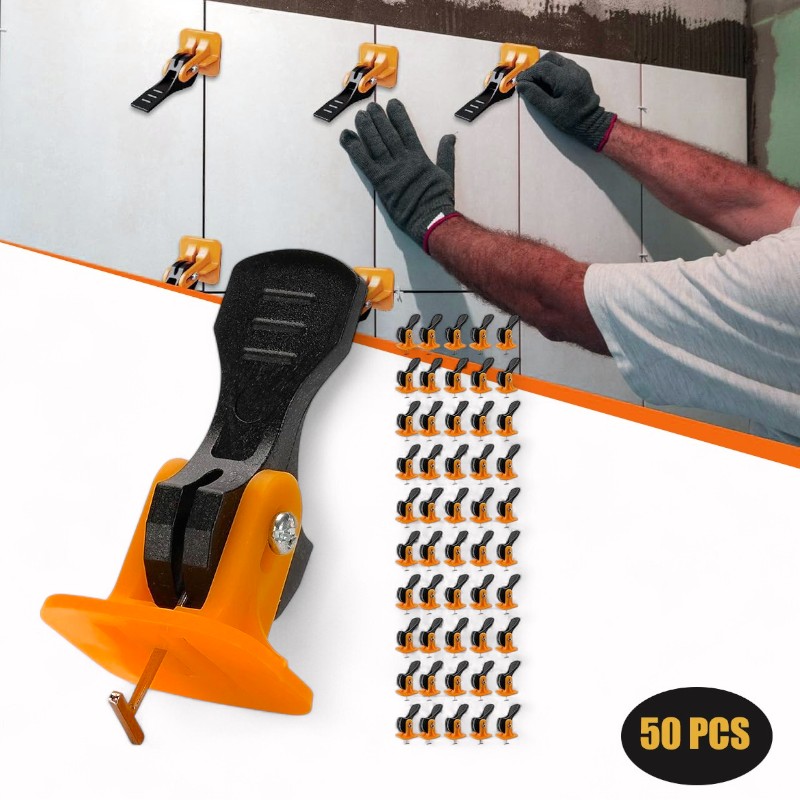 Gambar produk CHANYEEN Alat Perata Keramik Reusable Tile Leveling 1.5mm 50 PCS - LZH017