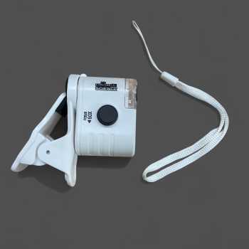 Gambar produk MAIKU Mikroskop Mini Pocket Lab 60X Magnification with Phone Clip - M8613