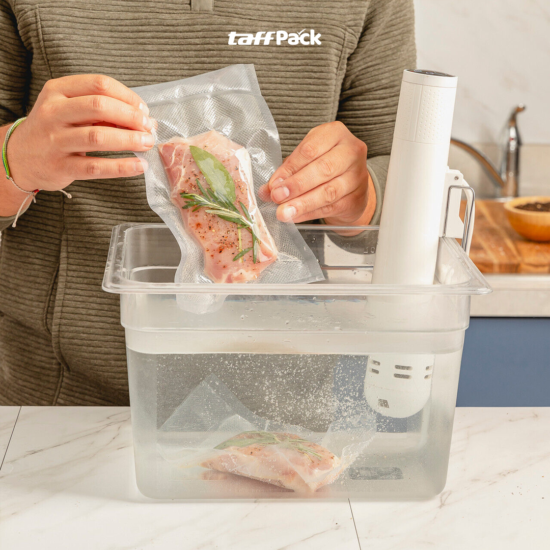 Gambar produk TaffPACK Plastik Vacuum Makanan Sealer Storage Bag 100 PCS 15x20cm - HK-08