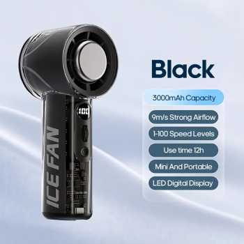Gambar produk IFAN Kipas Mini Genggam Portable Kompres Dingin Handheld Fan 3000mAh - Q4