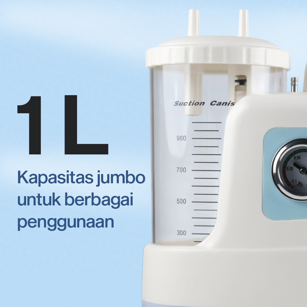 Gambar produk MOCHAG Alat Penyedot Dahak Portable Phlegm Sputum Suction Pump 1L - MC220