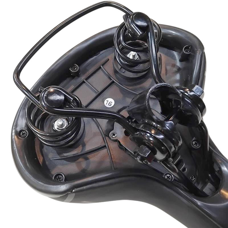 Gambar produk TaffSPORT Sadel Sepeda Mountain Bike Saddle Leather Spring - SX223-06
