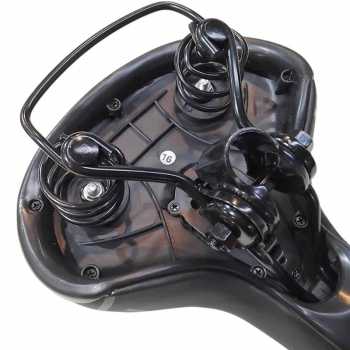 Gambar produk TaffSPORT Sadel Sepeda Mountain Bike Saddle Leather Spring - SX223-06