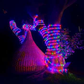 Gambar produk ANBLUB Lampu Hias String Lights Solar Power Waterproof 50 LED 3W 7M - HS-33