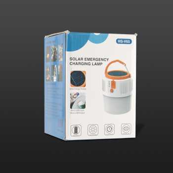 Gambar produk RDE Lampu LED Camping Tenda Solar Waterproof Cool White 4.5V 10W - HS-V65