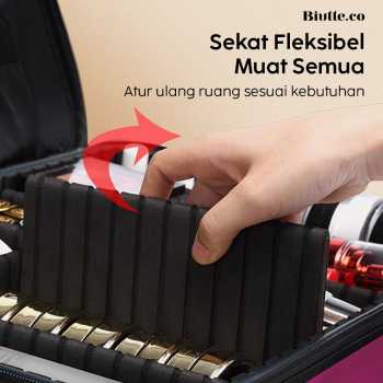 Gambar produk Biutte.co Tas Kosmetik Make Up Travel Organizer Bag Wanita 40x29x14cm - X3235