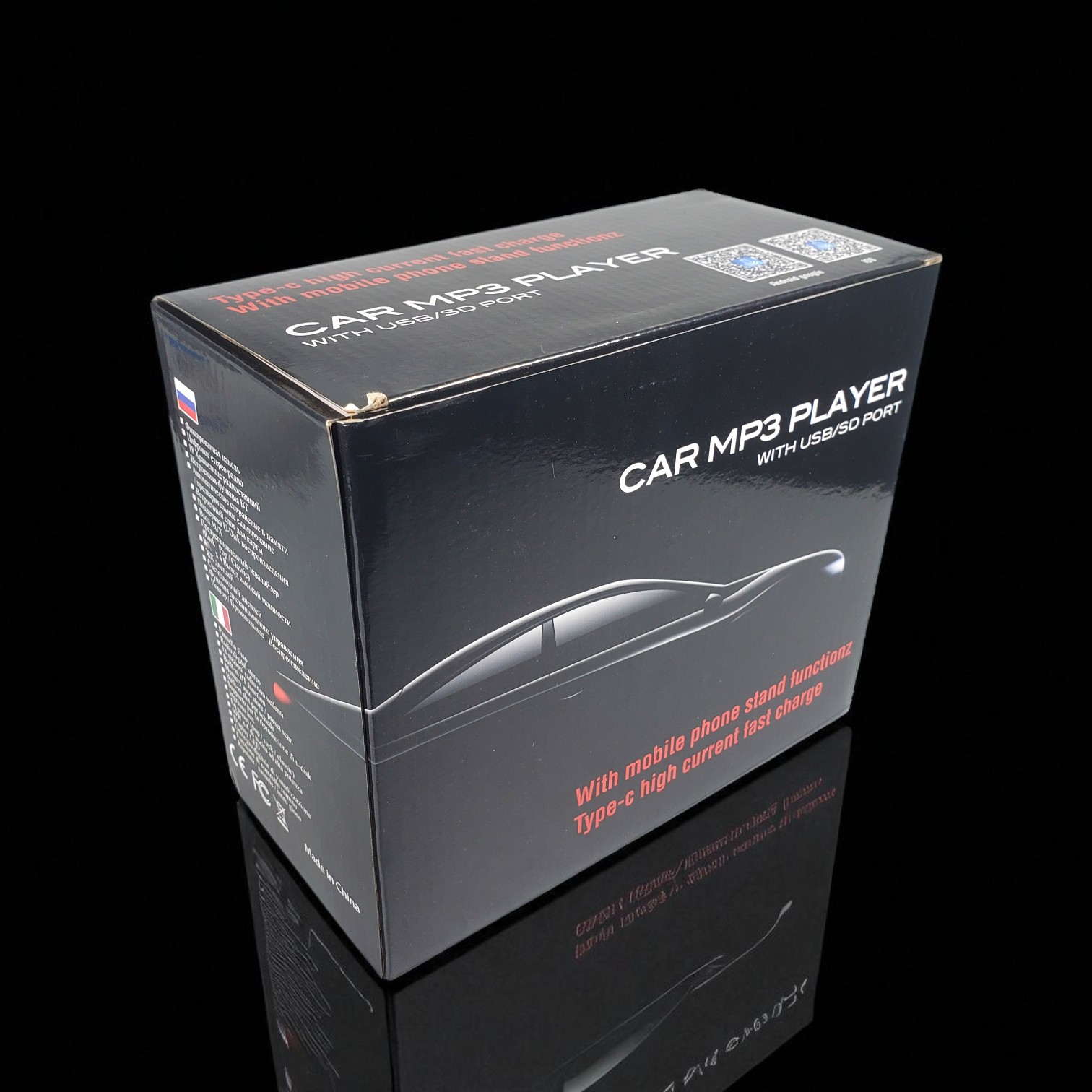 Gambar produk Taffware Tape Mobil Audio MP3 Player Bluetooth USB with Phone Holder - HL81