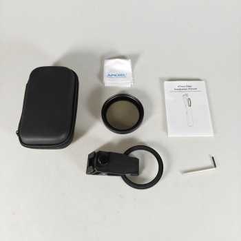 Gambar produk APEXEL Lensa Filter Kamera Smartphone HD Glass CPL 67mm with Clip - APL-67CPL
