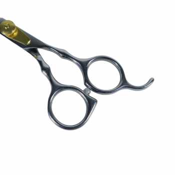 Gambar produk AQIABI Gunting Rambut Lurus Oil Quenching Stainless Steel 4Cr13 6 Inch - AQ6