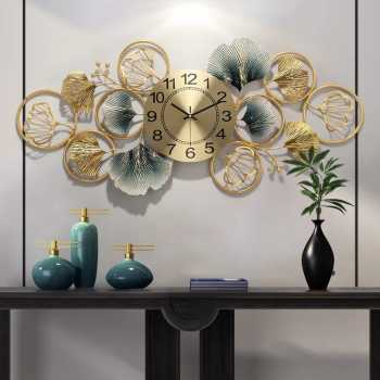 Gambar produk TaffHOME Jam Dinding Dekorasi Quartz Luxury European Style 40x90cm - 2283