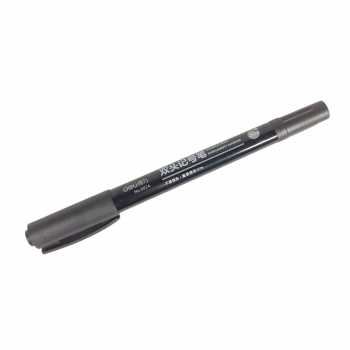 Gambar produk Deli Pena Permanen Dual Head Tip Marker Pens Waterproof - 6824