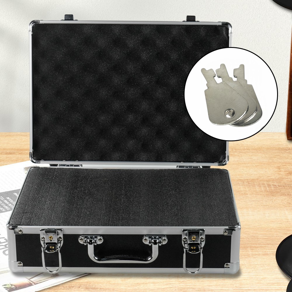 Gambar produk Fnicel Kotak Perkakas Multifungsi Portable Hardware Aluminium Tool Box Besar - Le01
