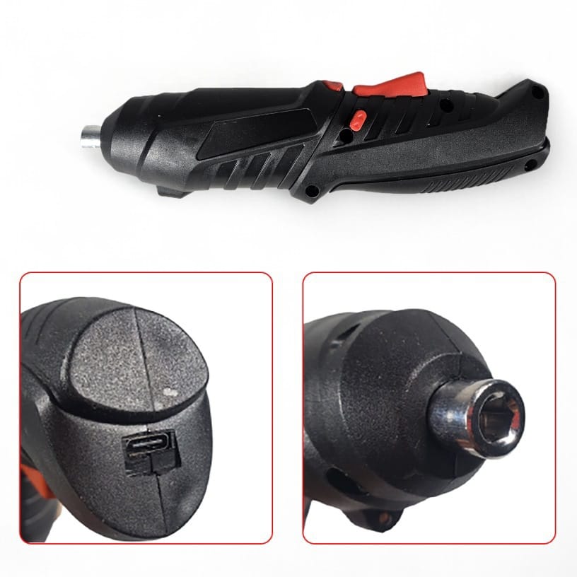 Gambar produk ZHCY Obeng Listrik Cordless Screwdriver 250RPM 1800mAh - Q029