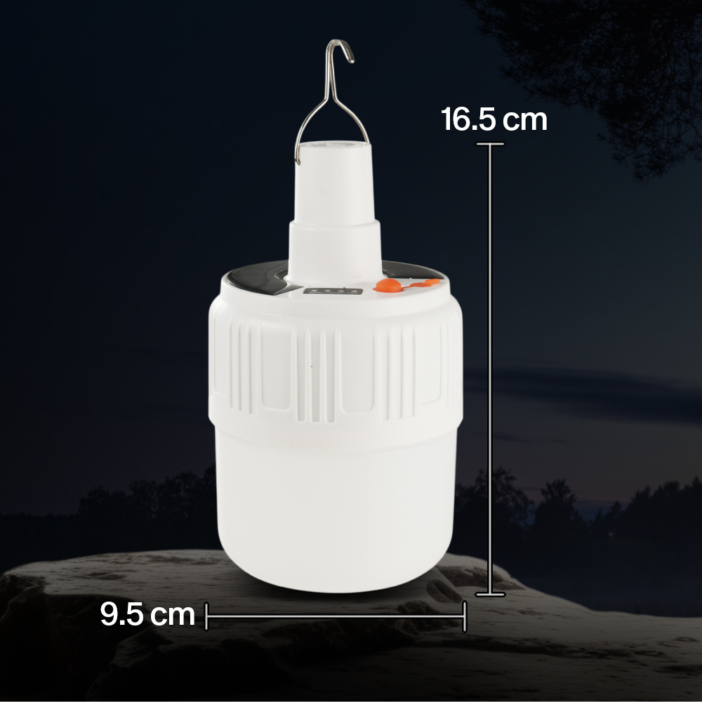 Gambar produk OOBEST Lampu LED Camping Tenda Solar Waterproof Cool White with Remote - ZJ-V51