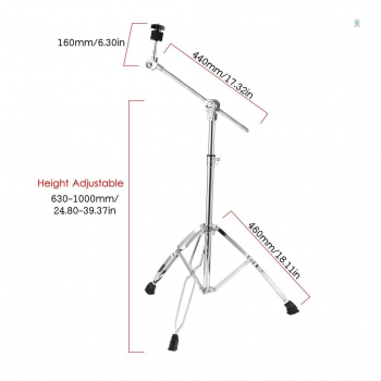 Gambar produk FMA Drum Cymbal Stand Heavy Duty Adjustable Double Braced Anti-Slip - FM-CST