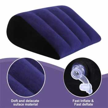 Gambar produk TOUGHAGE Bantal Angin Triangle Inflatable Pillow - PF3101