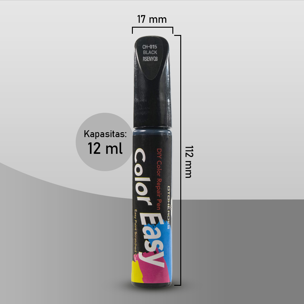 Gambar produk OTOHEROES ColorEasy Cat Penghilang Baret Mobil Scratch Paint 12ml - BS-1 / CH-015 / YS-312 / HOS-25