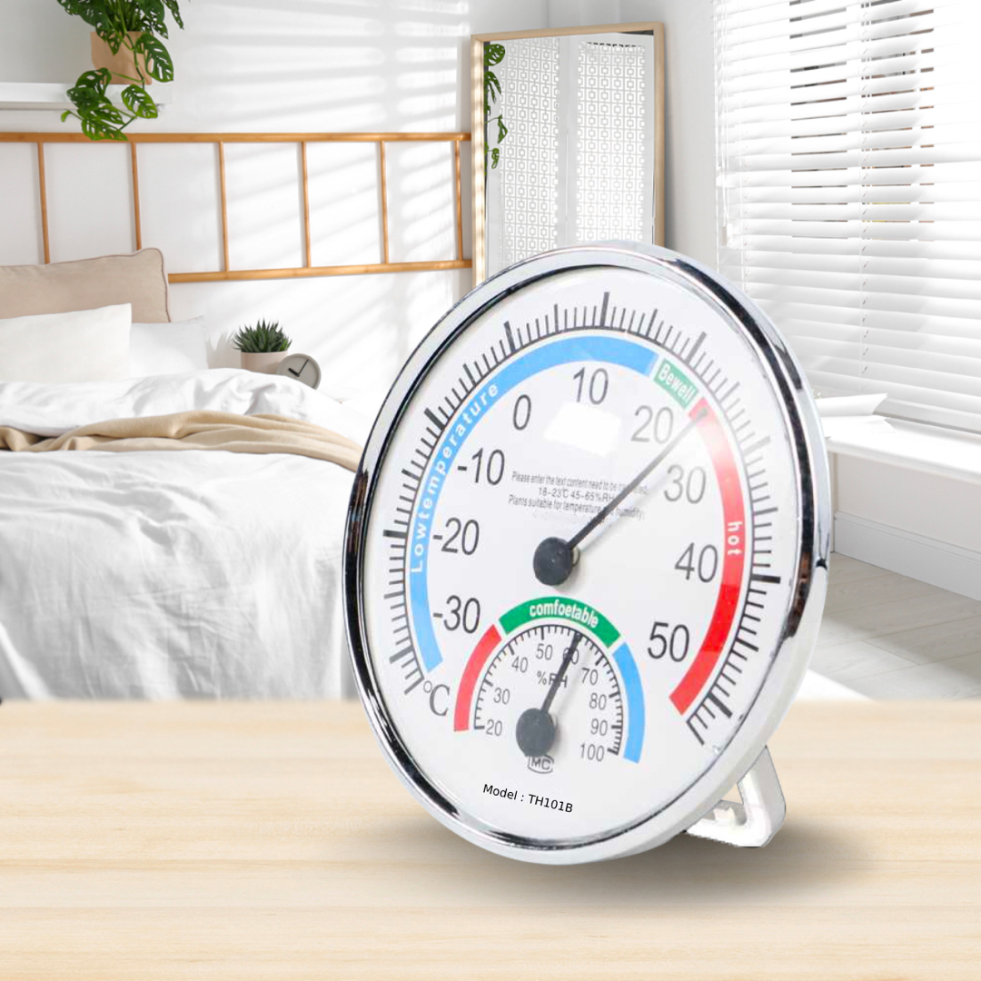 Gambar produk Taffware Analog Thermometer Hygrometer Temperature Humidity - TH101B