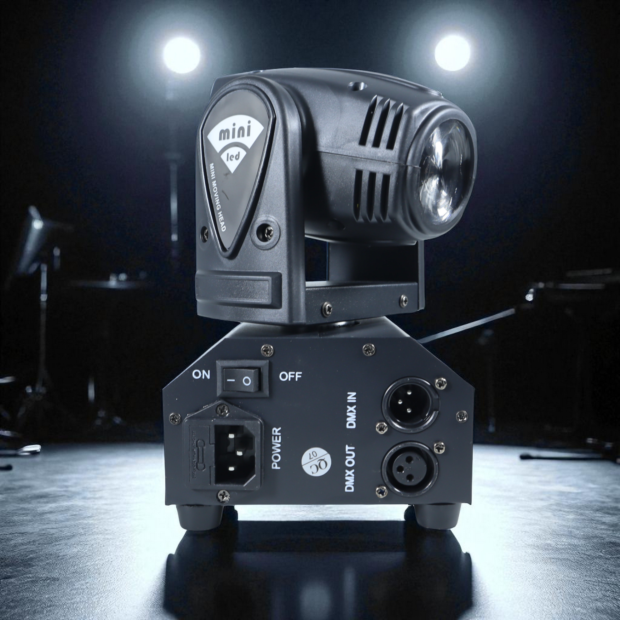 Gambar produk ALiEN Lampu Sorot Panggung LED Stage Spotlight Moving Head RGB 10W - DM512