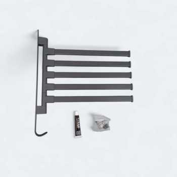 Gambar produk RUITHOE Gantungan Handuk Kamar Mandi Rotatable 5 Rod Swing Hanger - RT5