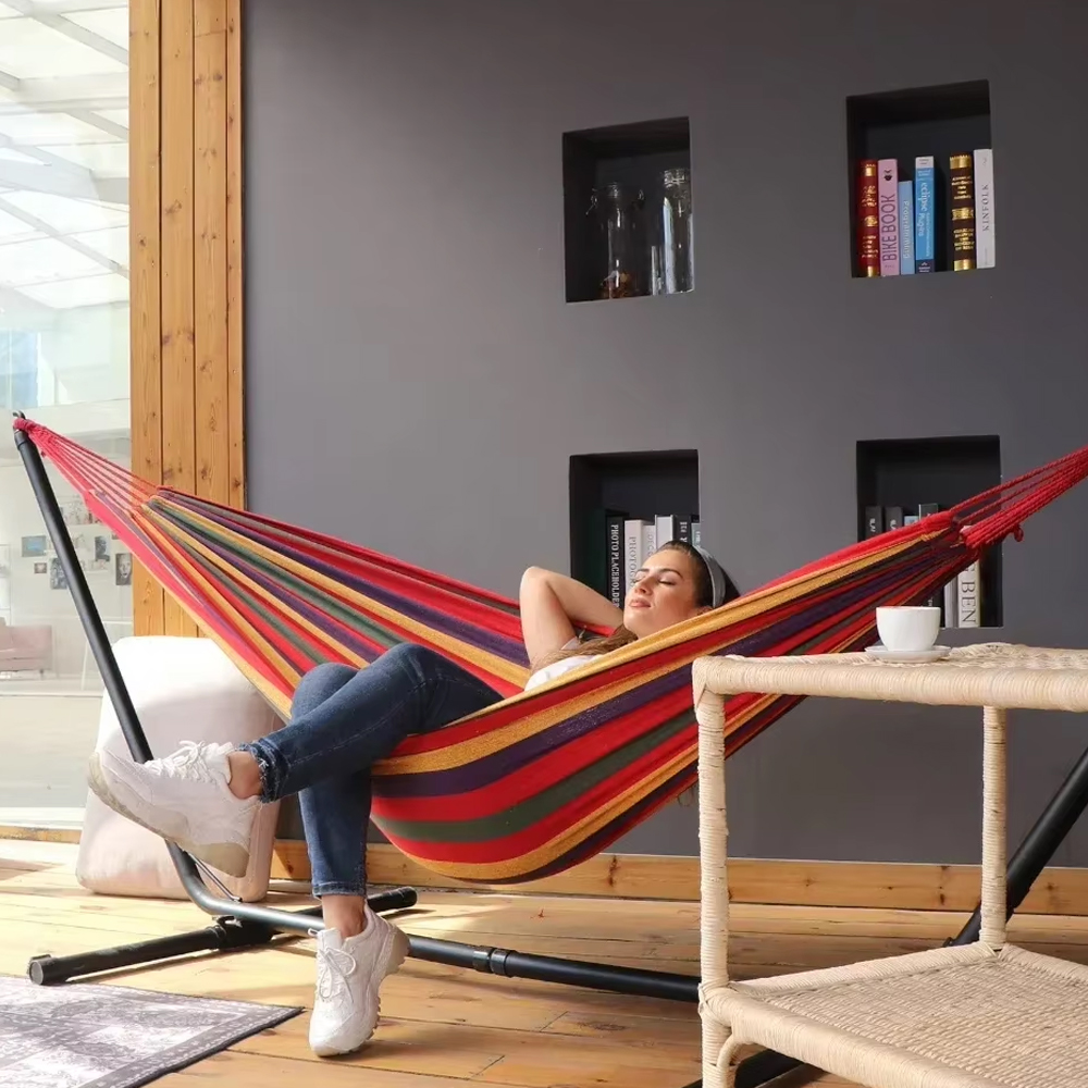 Gambar produk Hammock Tempat Tidur Gantung Double Thick Canvas - JS426
