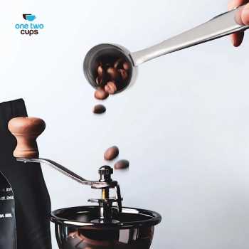 Gambar produk One Two Cups Sendok Takar Kopi Teh Measuring Spoon with Clip - G166