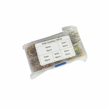 Gambar produk Alloet Penjepit Selang Ledeng Pipe Clamp Fastener 6-10mm 75 PCS - Q673B