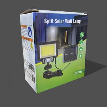 Gambar produk JING XIN Lampu Dinding Solar Sensor PIR Weatherproof 1000LM Cool White 108 LED - JX-F