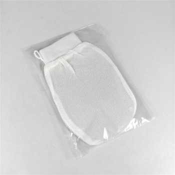 Gambar produk FMA Body Scrub Gloves Single-Layer Fine Yarn Black 150D Full Silk - F-D051