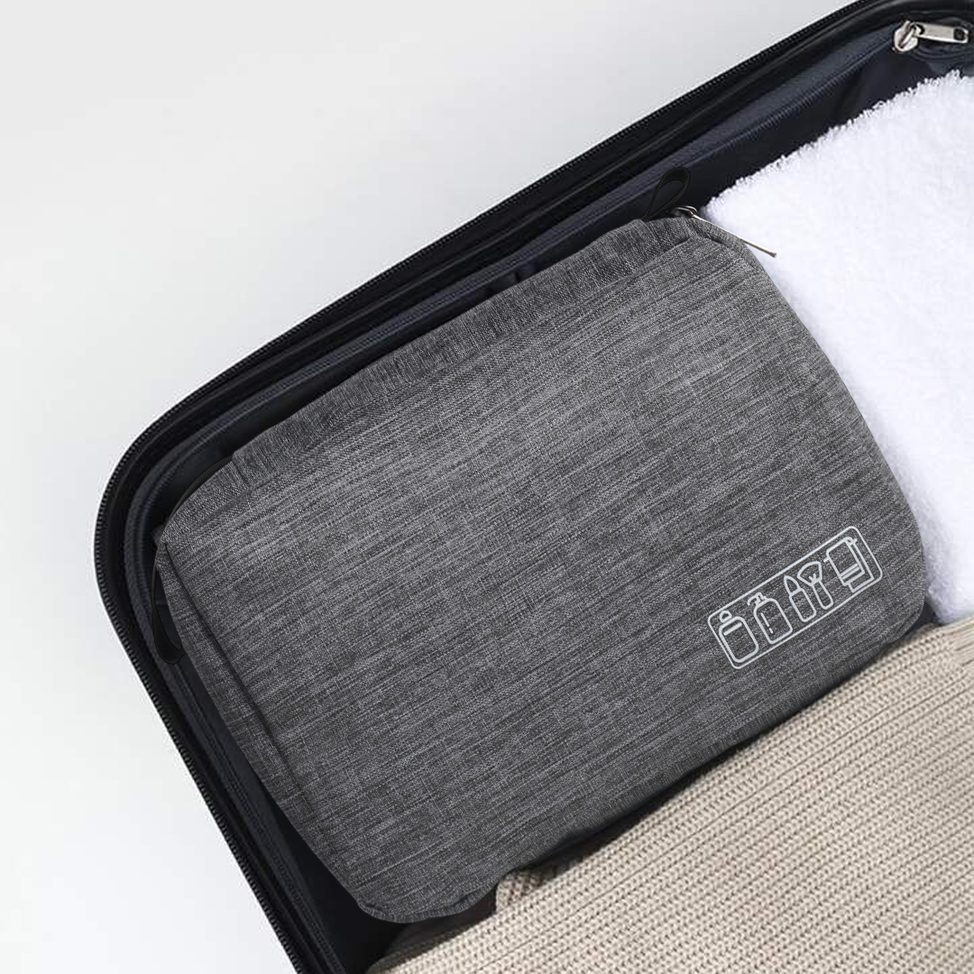 Gambar produk QEHIIE Hanging Travel Bag Folding Organizer Tas Lipat Multi Layer - QE24