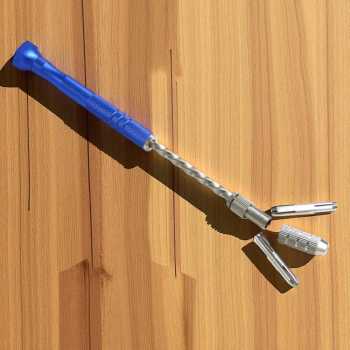 Gambar produk Blue Extended Semi-Automatic 0.5-3mm Hand Twist Drill with Drill bit - B-10