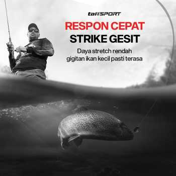 Gambar produk TaffSPORT Senar Tali Pancing Fishing PE Braided Thick Line 300M 3.0 - BLTP