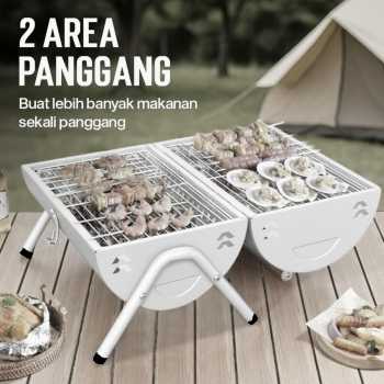 Gambar produk Xbess Alat Panggang Arang Portable BBQ Outdoor Grill Stove - K-707