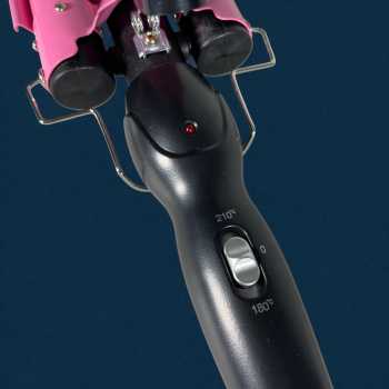 Gambar produk CHIGNON Catokan Rambut 3 Barrel Hair Curling Wavy Iron 25mm 70W - M-11